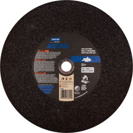 Metal Chop Saw Cut-Off Wheel 14" x 3/32" x 1" 36 Grit Aluminum Oxide Type 1