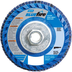 BlueFire Plastic Flat Flap Disc T27 4-1/2" x 5/8 - 11" P36 Grit Zirconia Alumina