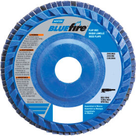 BlueFire Plastic Flat Flap Disc T27 4-1/2" x 7/8" P40 Grit Zirconia Alumina