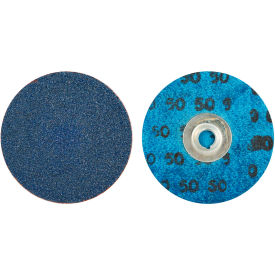 BlueFire Quick-Change Cloth Disc 3" Dia. 80 Grit Zirconia Alumina Type II
