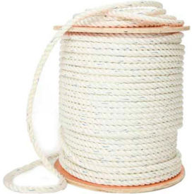 Poly-Combo 3-Strand Safety Rope - 3/4" x 300' - 40 Lb. - White