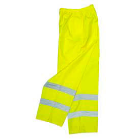 Lightweight Rain Pants, Hi-Viz Lime, 5XL