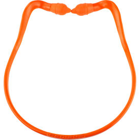 RB2100 Radband 2 Banded Earplugs, 25dB, Orange Pods, Orange Band