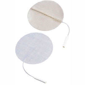 Premium Electrodes, 1.25" Round, Stainless Steel Mesh, 40/Case