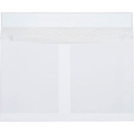 Expandable Envelopes, Side Opening, 10"W x 15"L x 2"D, White, 100/Pack