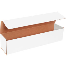 Corrugated Mailers, 18"L x 4"W x 4"H, White