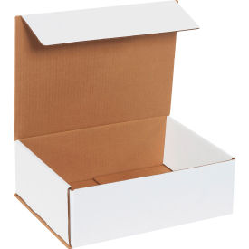 Corrugated Mailers, 12"L x 9"W x 4"H, White