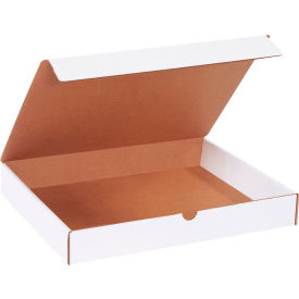 Corrugated Literature Mailers, 14-1/4"L x 11"W x 2"H, White