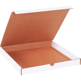 Corrugated Literature Mailers, 12"L x 12"W x 1-1/4"H, White