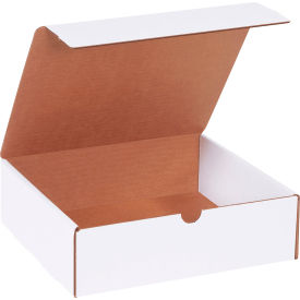 Corrugated Literature Mailers, 10"L x 9"W x 3"H, White