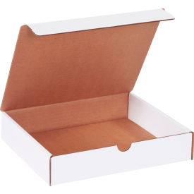Corrugated Literature Mailers, 10"L x 9"W x 2"H, White