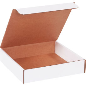 Corrugated Literature Mailers, 8"L x 8"W x 2"H, White