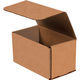Corrugated Mailers, 7"L x 4"W x 4"H, Kraft