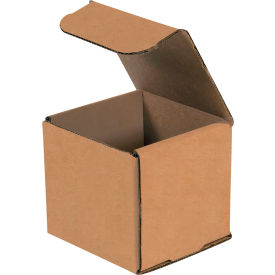 Corrugated Mailers, 5"L x 5"W x 5"H, Kraft