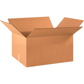Cardboard Corrugated Boxes, 21-3/5"L x 15-5/8"W x 12-5/8"H, Kraft