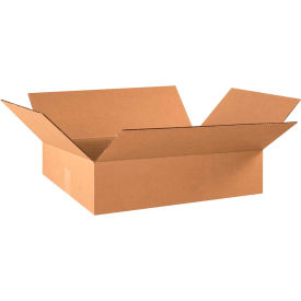 Cardboard Corrugated Boxes, 21-3/8"L x 15-5/8"W x 6-3/8"H, Kraft