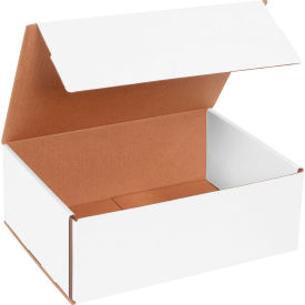 Corrugated Mailers, 11"L x 8"W x 4"H, White