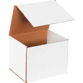 Corrugated Mailers, 10"L x 8"W x 8"H, White