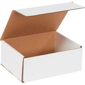 Corrugated Mailers, 10"L x 8"W x 4"H, White