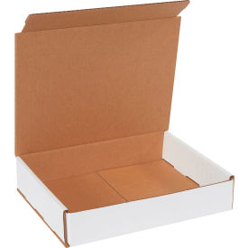 Corrugated Mailers, 10"L x 8"W x 2"H, White