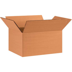 Heavy Duty Double Wall Cardboard Corrugated Boxes, 12"L x 8"W x 6"H, Kraft