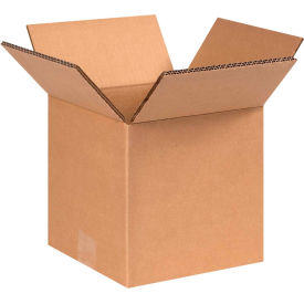 Heavy Duty Double Wall Cardboard Corrugated Boxes, 9"L x 9"W x 9"H, Kraft