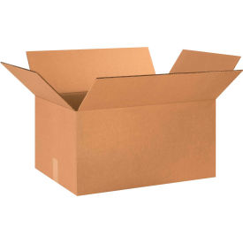 HD Double Wall Cardboard Corrugated Boxes, 24"L x 16"W x 12"H, Kraft