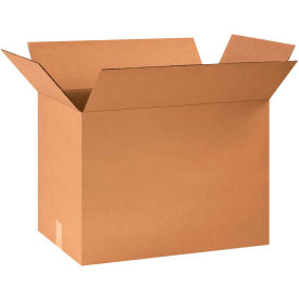 Cardboard Corrugated Boxes, 24"L x 14"W x 20"H, Kraft