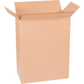 Multi Depth Cardboard Corrugated Boxes, 24"L x 13"W x 31"H, Kraft