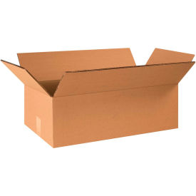 Heavy Duty Dbl Wall Cardboard Corrugated Boxes, 24"L x 12"W x 8"H, Kraft
