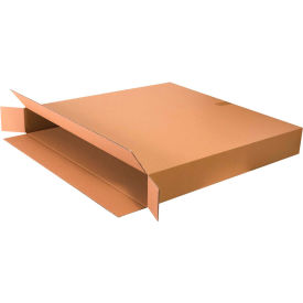 Side Loading Cardboard Corrugated Boxes, 36"L x 6"W x 36"H, Kraft