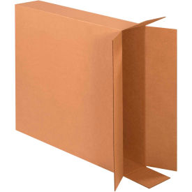 Side Loading Cardboard Corrugated Boxes, 30"L x 6"W x 30"H, Kraft
