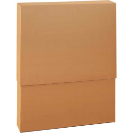 Double Wall Telescoping Outer Boxes, 24-3/4"L x 8-3/4"W x 57"H, Kraft