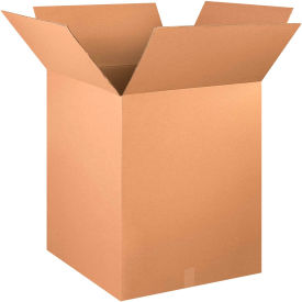 Cardboard Corrugated Boxes, 24"L x 24"W x 28"H, Kraft