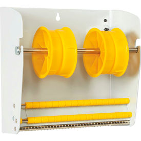 Manual Wall Mount Dispenser Up To 8-1/2" Width Labels, 9"L x 9"W x 5"H