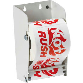 Manual Wall Mount Dispenser Up To 4-1/2" Width Labels, 9"L x 5"W x 5"H