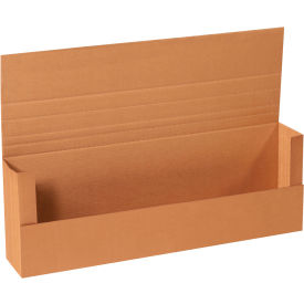 Corrugated Jumbo Fold-Over Mailers, 36"L x 12"W x 6"H, Kraft