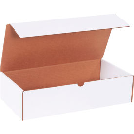 Corrugated Literature Mailers, 16"L x 8"W x 4"H, White