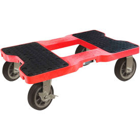 All-Terrain Dolly - 6" Casters - 1500 Lb. Capacity - Red