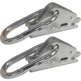 E-Track Snap-Hook Carabiner Tie Down, 2/Pack