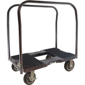 All-Terrain Panel Cart Dolly - 6" Casters - 1500 Lb. Cap. - Black