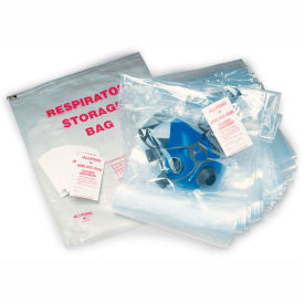 Disposable Respirator Storage Bags, 100/Pack