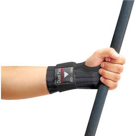 Dual-Flex Wrist Supports, Black, Medium