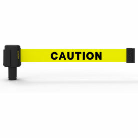 Banner Head, 15' Yellow Double-Sided "Caution" Belt