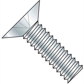 10-32 x 3/8" Machine Screw - Phillips Flat Head - Steel - Zinc Plated - Pkg of 100