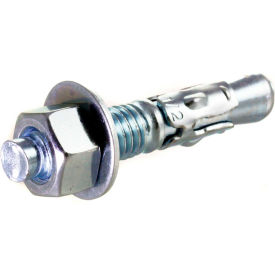 Commercial Wedge Anchor - 1/2-13 x 5-1/2" - Steel - Zinc - Pkg of 25