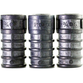 Lag Screw Shield - 1/4" x 1" - Short - Steel - Zinc - Pkg of 100