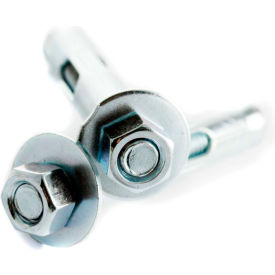Sleeve Anchor - 1/2" x 2-1/4" - Hex Nut Head - 304 Stainless Steel - Pack of 25