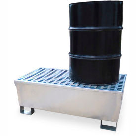 Ultra-Spill Pallet - 2 Drum Steel Spill Pallet - 68 Gallon Capacity