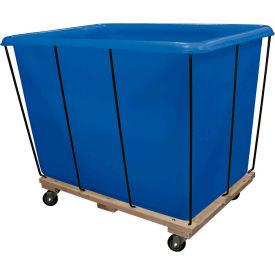 Poly Liner and Frame, 8 Bu, Blue, All Swivel - 8UNN